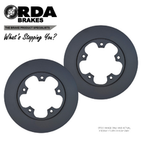 RDA8397 RDA REAR BRAKE ROTORS for FORD TRANSIT VO 2.0L 2.2L SRW *308mm 2014 On