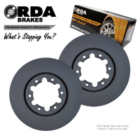 RDA7658 RDA FRONT DISC BRAKE ROTORS + PADS for NISSAN PATROL GU 4.8L 2001-2012