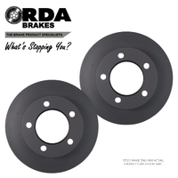 RDA121 RDA FRONT DISC BRAKE ROTORS for FORD F100 1979-1986 *HAT Type*