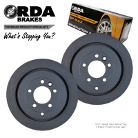 REAR BRAKE ROTORS + PADS for Land Rover Discovery 4 TDV6 2009-2016 RDA7432 