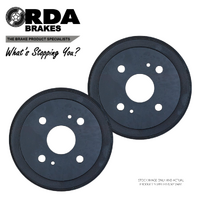 RDA REAR BRAKE DRUMS for Toyota Corolla KE70 10/1981-9/1985 RDA1737