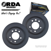 REAR BRAKE ROTORS + PADS for VOLKSWAGEN TOUAREG 7P 3.0L TDi V6 2011-2018 RDA7998