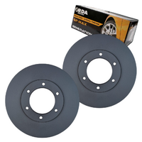 RDA623 RDA FRONT DISC BRAKE ROTORS + PADS for NISSAN PATROL GQ 4.5L EFi 1992-1997