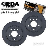 REAR DISC BRAKE ROTORS + PADS for LAND ROVER DISCOVERY II Td5 2.5L 4WD 1998-2004 RDA7013