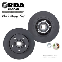 REAR DISC BRAKE ROTORS for RENAULT TRAFIC 1.9TD 2.0TD 2004-2014 RDA8244