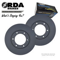 RDA329 RDA FRONT BRAKE ROTORS + HD PADS for NISSAN PATROL GQ 294mm 1992-1997