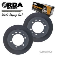 RDA622 RDA REAR BRAKE ROTORS + PADS for NISSAN PATROL GQ 1988-1997