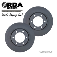 RDA7684 RDA FRONT DISC BRAKE ROTORS for TOYOTA PRADO 120 Series 2002-2009