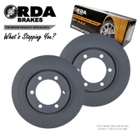 RDA7684 RDA FRONT DISC BRAKE ROTORS + PADS for TOYOTA PRADO 120 Series 2002-2009