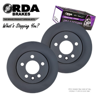 RDA8200 RDA FRONT BRAKE ROTORS + PADS for VOLKSWAGEN AMAROK 2.0 TDi 2010 Onwards