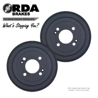 RDA REAR BRAKE DRUMS for KIA RIO JB 1.4L 1.6L With ABS 2007-2011 RDA6105