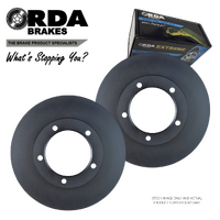 RDA7673 RDA FRONT BRAKE ROTORS + PADS for TOYOTA LANDCRUISER HDJ79 Turbo Diesel 1999-2007