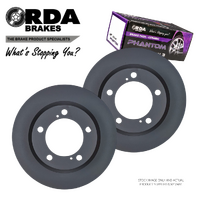 RDA7858 RDA FRONT BRAKE ROTORS + PADS for TOYOTA LANDCRUISER VDJ200R 2007-2021