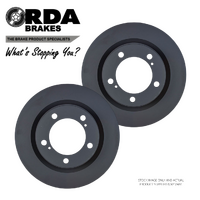 FRONT DISC BRAKE ROTORS for TOYOTA LANDCRUISER VDJ200 18" Wheels RDA8128