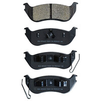 RDA GP MAX REAR BRAKE PADS for JEEP CHEROKEE KJ 1/2001-12/2007 RDB1937 