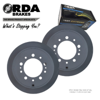 RDA7859 RDA REAR BRAKE ROTORS + PADS for TOYOTA LANDCRUISER VDJ200 4.5TTD 07-21