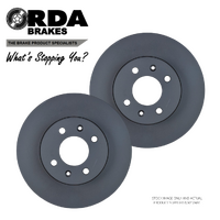 RDA7405 RDA FRONT DISC BRAKE ROTORS for Kia Rio JB 1.4 1.6 2005-2011