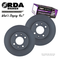 RDA7405 RDA FRONT DISC BRAKE ROTORS + PADS for Kia Rio JB 1.4 1.6 2005-2011