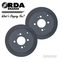 RDA7386 RDA REAR DISC BRAKE ROTORS for Kia Rio JB 1.4 1.6 2005-2011