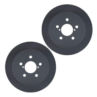 REAR DISC BRAKE ROTORS for SUBARU OUTBACK BP 2.5L 2003-2009 RDA7666