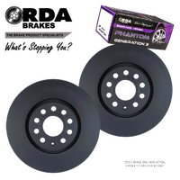 FRONT BRAKE ROTORS + PADS for VOLKSWAGEN GOLF 5K GTi 2.0L Turbo 2009-2012 PR1ZB RDA7229