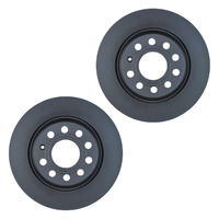 REAR DISC BRAKE ROTORS for VOLKSWAGEN GOLF 5K GTi 2.0L Turbo 2009-2012 RDA8222