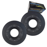 REAR BRAKE ROTORS + HD PADS for FORD TRANSIT CUSTOM VN 2.2L 2013-2016 RDA8395