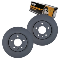 FRONT DISC BRAKE ROTORS + PADS for HOLDEN CAPTIVA CG 2006-2018 RDA7481