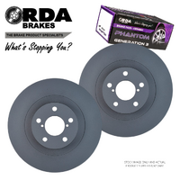 FRONT DISC BRAKE ROTORS + PADS for SUBARU FORESTER SG9 2.5L 2002-2005 RDA650