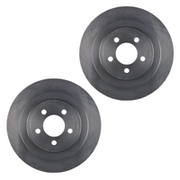 FRONT DISC BRAKE ROTORS for FORD TICKFORD AU *329mm 1999-2002 RDA506