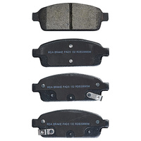RDA GP MAX REAR BRAKE PADS for HOLDEN CRUZE JG JH 2009-2016 RDB2069