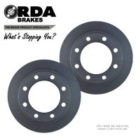 RDA7764 RDA FRONT DISC BRAKE ROTORS for FORD F250 F350 4WD W/ABS 2001-2006