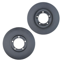 FRONT DISC BRAKE ROTORS for MITSUBISHI EXPRESS SJ P04V 2.4L RWD 2006-2013 RDA230