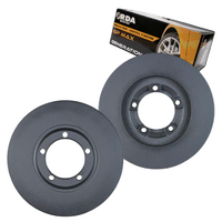 FRONT DISC BRAKE ROTORS + PADS for MITSUBISHI EXPRESS SJ P04V 2.4L RWD 2006-2013 RDA230