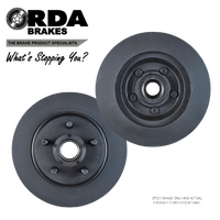 RDA131 RDA FRONT DISC BRAKE ROTORS for FORD FALCON EF - EL XH W/O ABS