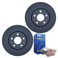 FRONT BRAKE ROTORS + EBC PADS for MITSUBISHI EXPRESS VH Turbo Diesel 2020-2022  RDA8444