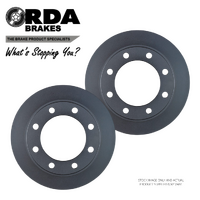 RDA REAR DISC BRAKE ROTORS for FORD F250 F350 4WD *SRW 2001-2004 RDA7763