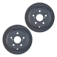 REAR DISC BRAKE ROTORS for TOYOTA CAMRY ASV50 2011-2017 *PBR RDA7782