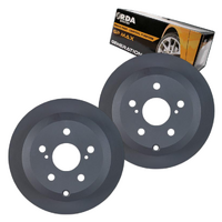REAR DISC BRAKE ROTORS + PADS for TOYOTA CAMRY ASV50 2011-2017 *PBR RDA7782