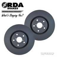 FRONT DISC BRAKE ROTORS for SUBARU BRZ ZC6 2.0L FA20D 4cyl 2012-2021