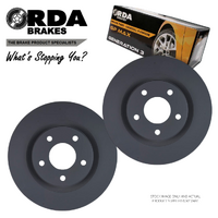 FRONT DISC BRAKE ROTORS + PADS for DODGE CALIBER PM 2.0L ECN 2006-2012 RDA7896