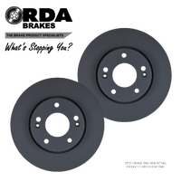 RDA FRONT BRAKE ROTORS for HYUNDAI I30 GD 1.8L G4NB 4cyl 2012-2017 RDA8195