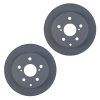 REAR DISC BRAKE ROTORS for TOYOTA RAV4 ACA38 2.4L 2AZ-FE 4cyl 2010-2012 RDA7768