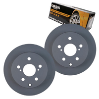 REAR DISC BRAKE ROTORS + PADS for TOYOTA RAV4 ACA38 2.4L 2AZ-FE 4cyl 2010-2012  RDA7768