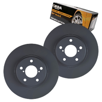FRONT DISC BRAKE ROTORS + GP PADS for SUBARU FORESTER SF5 2.0L 08/1997-09/2002  RDA648