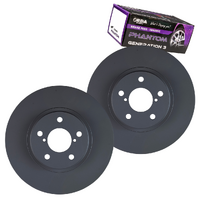FRONT DISC BRAKE ROTORS + PADS for SUBARU FORESTER SF5 2.0L 8/1997-9/2002 RDA648