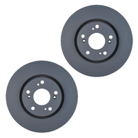 FRONT DISC BRAKE ROTORS for HONDA HR-V RU58 1.8L R18ZF 2015-12/2021 RDA8309