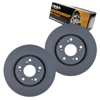 FRONT DISC BRAKE ROTORS + PADS for HONDA HR-V RU58 1.8L 2015-12/2021 RDA8309