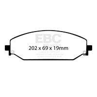 EBC YELLOWSTUFF HEAVY-DUTY FRONT BRAKE PADS for RAM 1500 DT *378mm 2018 Onwards DP43094R