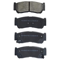 RDA GP MAX REAR BRAKE PADS for SSANGYONG STAVIC 2.0L Turbo Diesel 2013-2015 RDB1673